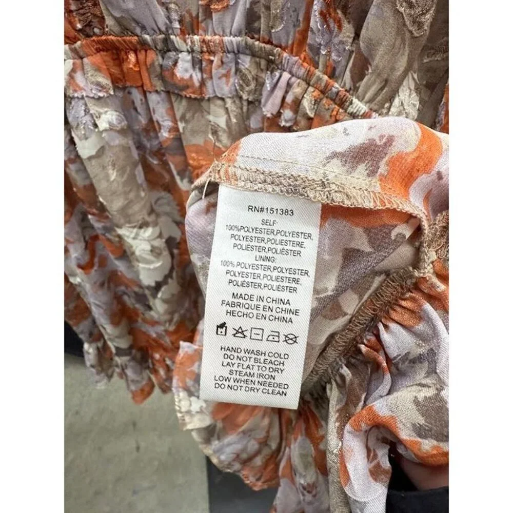 Anthropologie Current Air Ruffle Layered Mini Dress - Picture 4 of 5